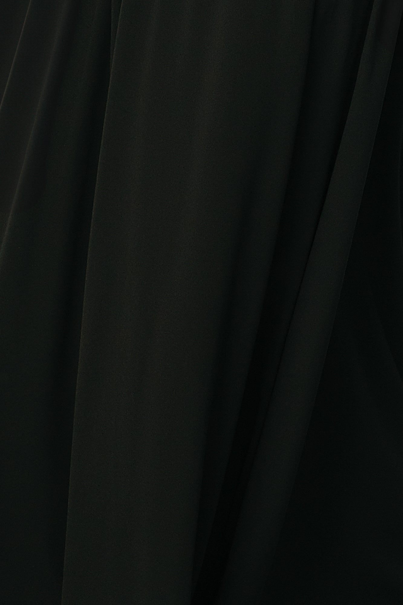 Chiffon Fabric Swatch - Birdie Maxi Dress | Black