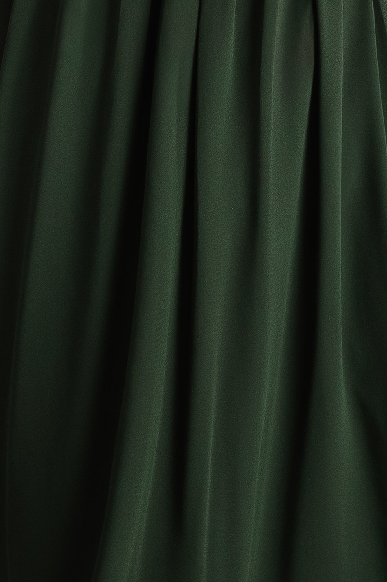 Lightweight Chiffon Fabric Swatch | Colette - Evergreen