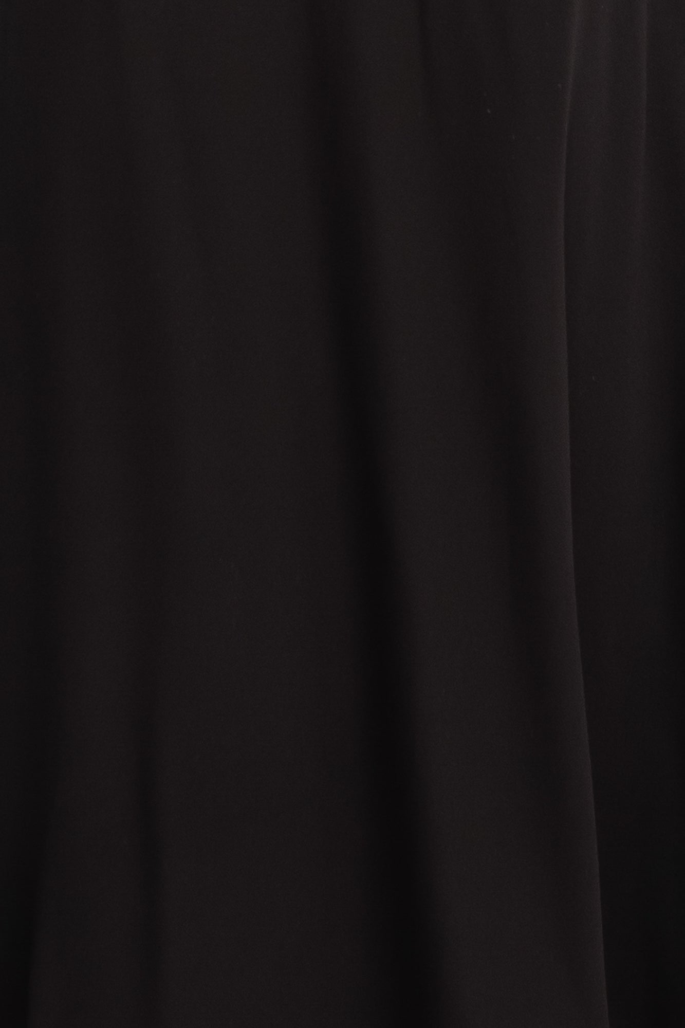 Chiffon Fabric Swatch - Lightweight Black | Esti Maxi Dress