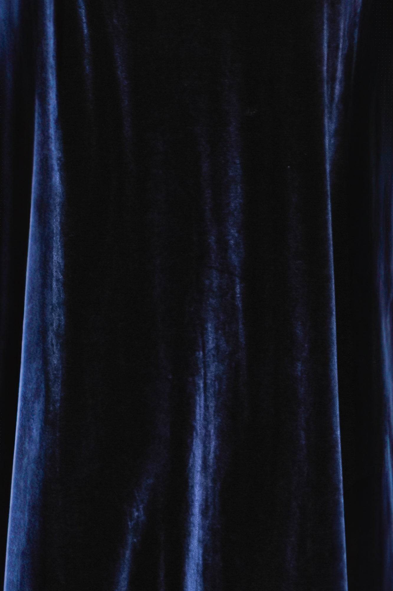 Tatiana Velvet Fabric Swatch | Navy | 3x4" Mid-Weight Stretch