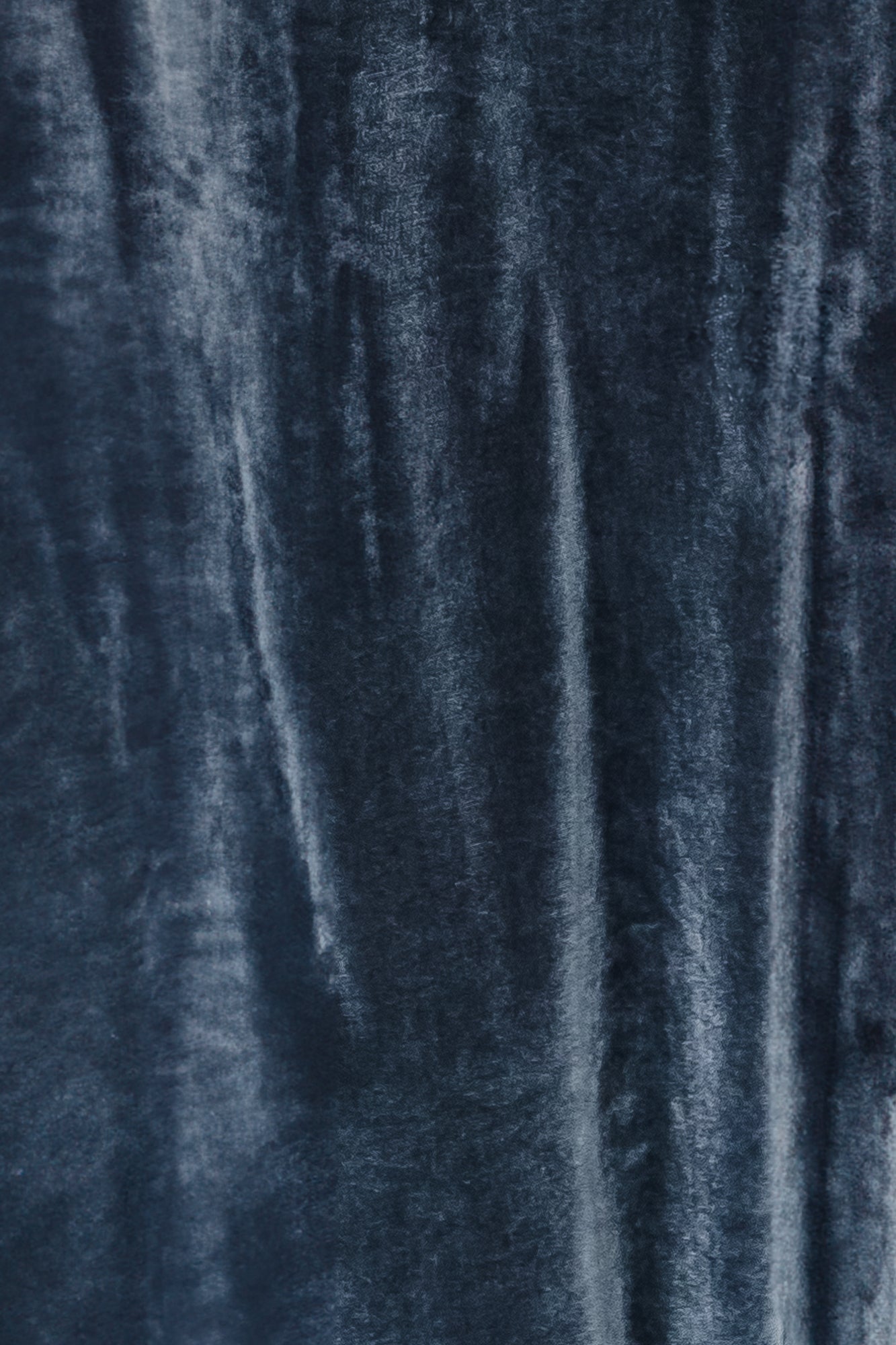 Tatiana Velvet Fabric Swatch | Slate Blue | 3x4" Sample
