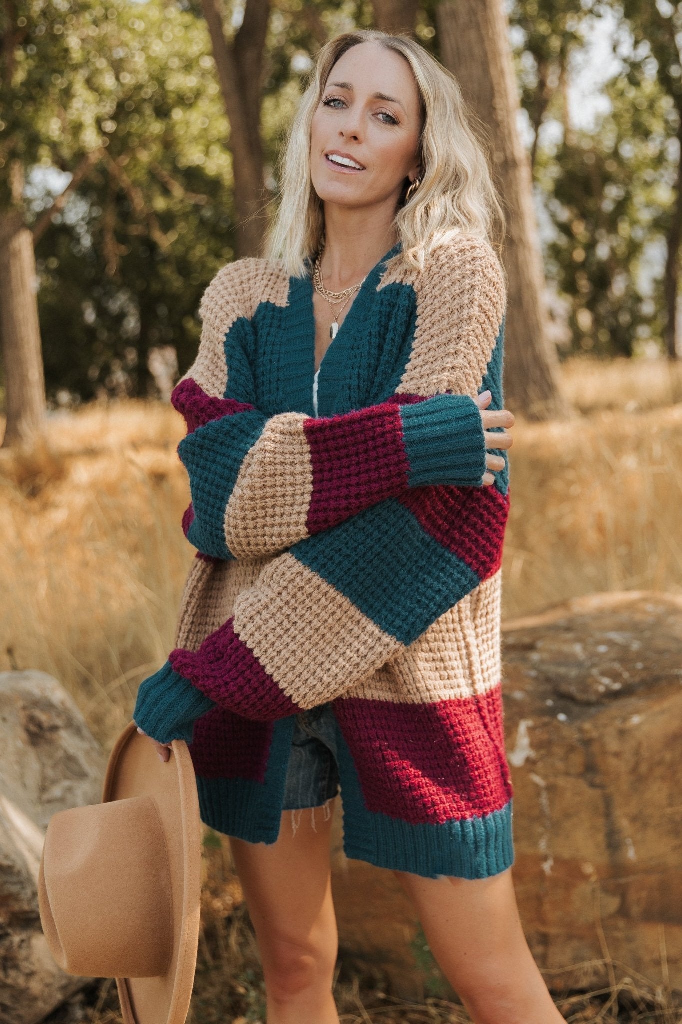 Chunky Knit Cardigan for Women | Oversized Open Front | Baltic Born